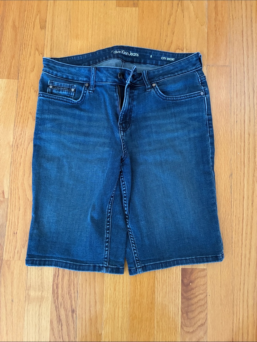 Calvin Klein Jeans Indigo Denim City Shorts